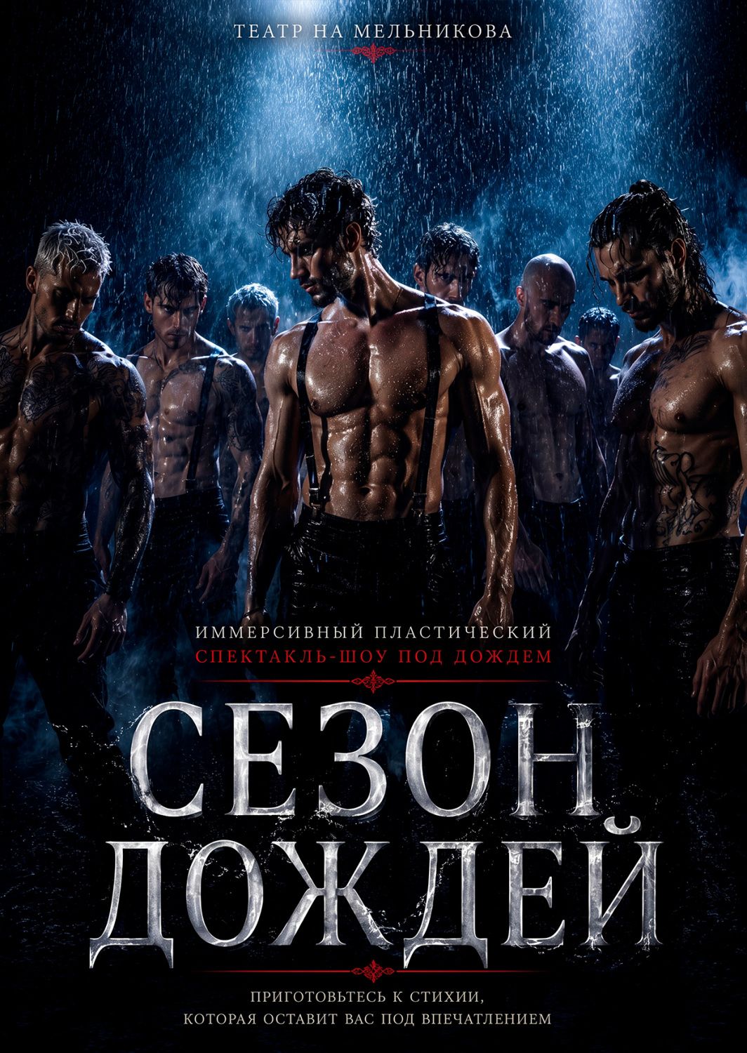 Иммерсивный спектакль-шоу под дождем «Сезон дождей»